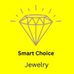 Logo of 'Smart Choice Jewelry' with a diamond icon on a white background