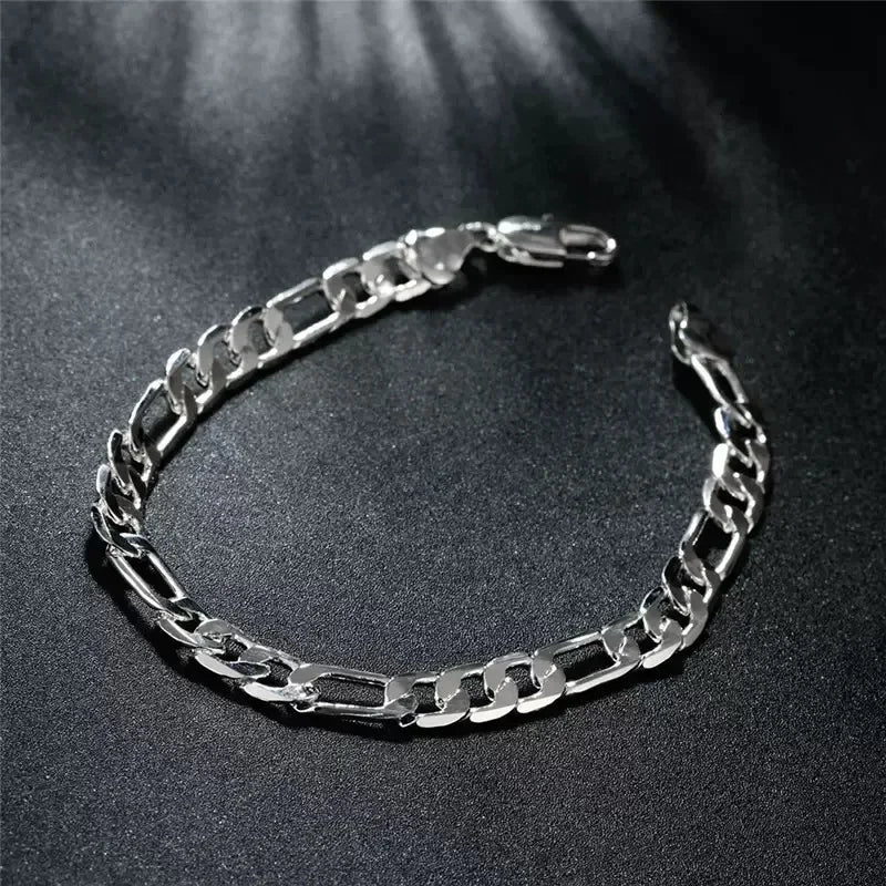 Noble Silver Chain Set