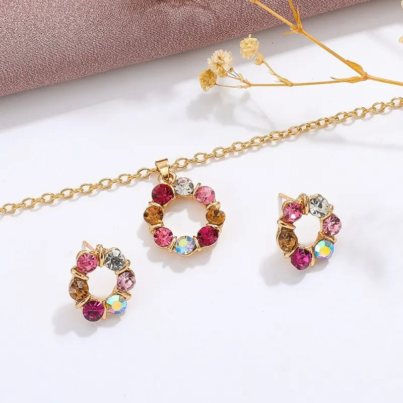 Gold Circle Set 3PCS