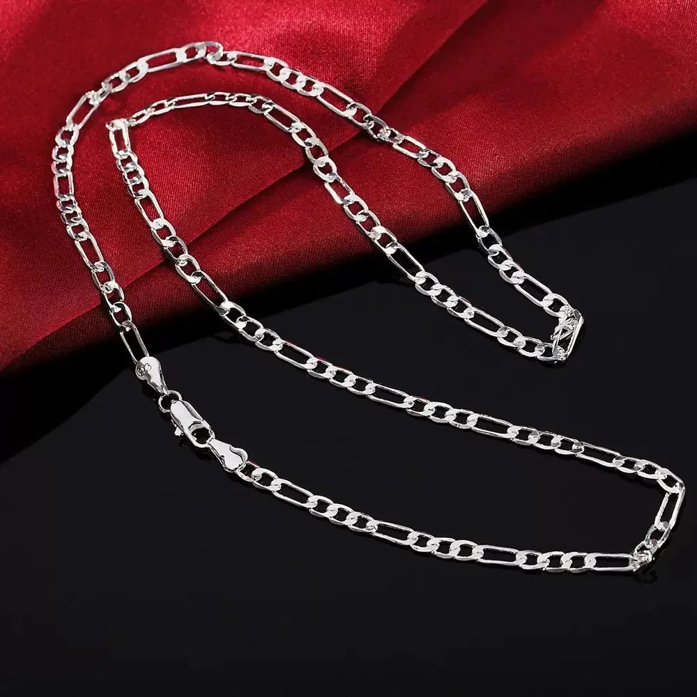 Noble Silver Chain Set