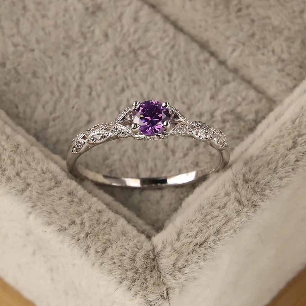 Amethyst Elegance Ring