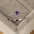 Amethyst Elegance Ring
