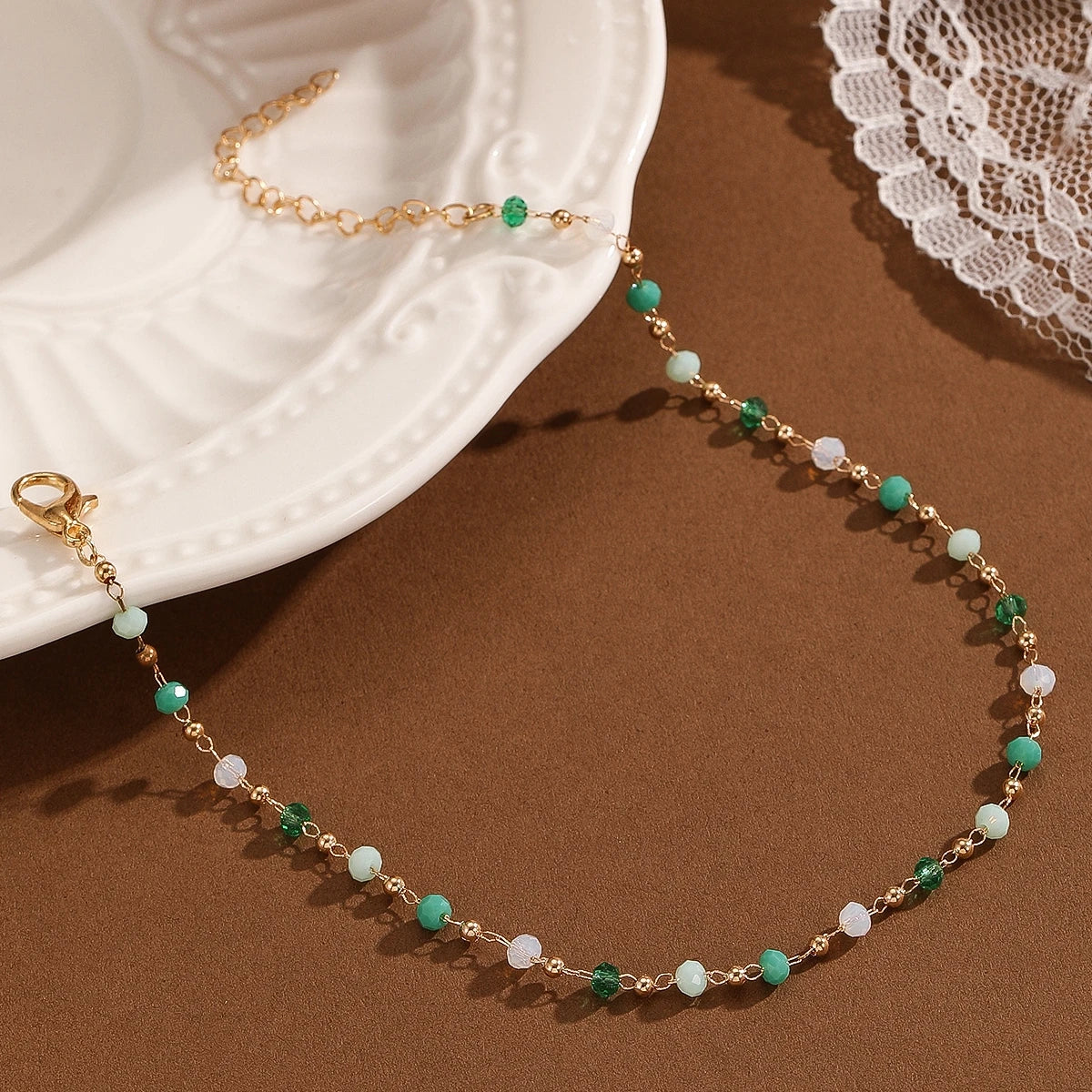 Bohemian Bead Anklet