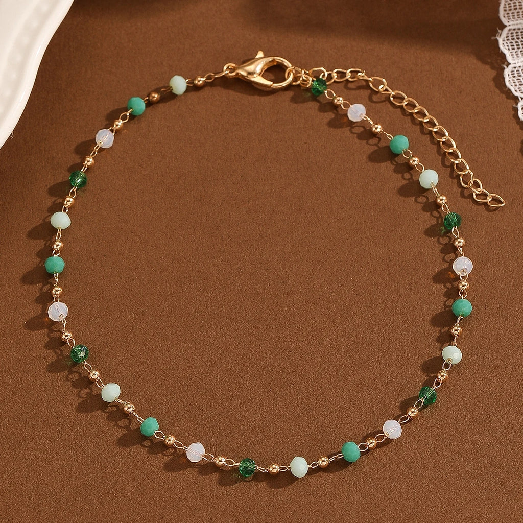 Bohemian Bead Anklet