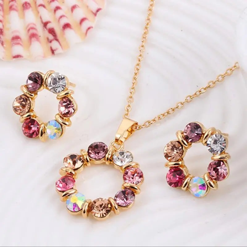 Gold Circle Set 3PCS