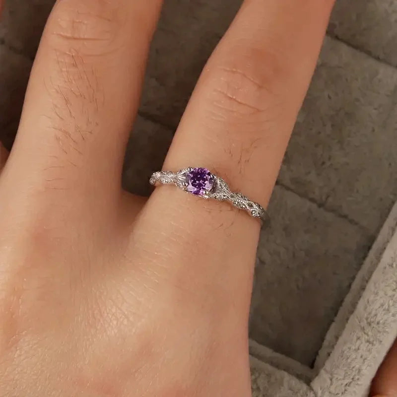 Amethyst Elegance Ring