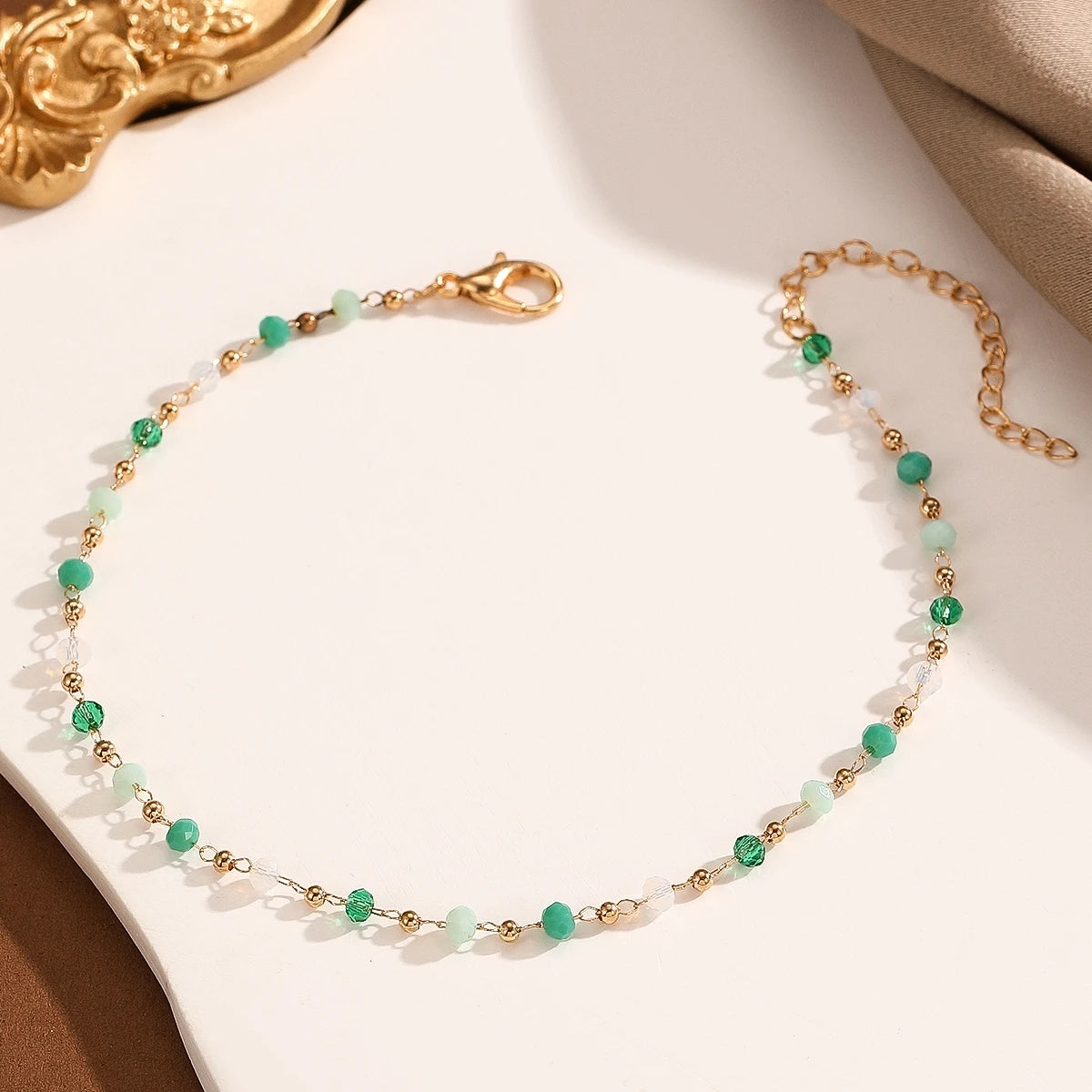 Bohemian Bead Anklet