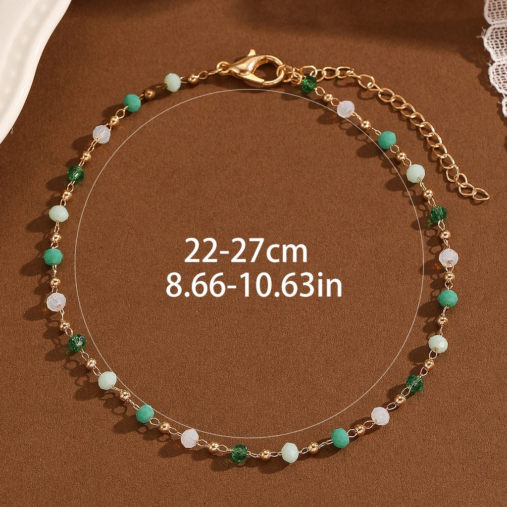 Bohemian Bead Anklet