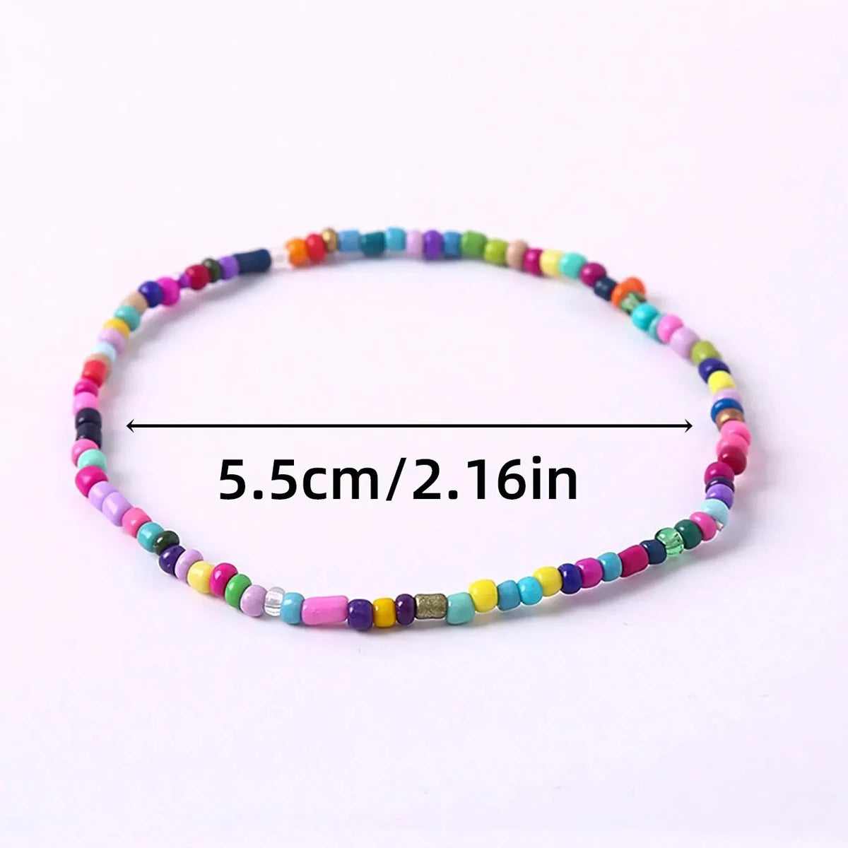 Colorful Bead Bracelets 17Pcs
